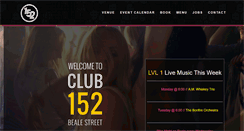 Desktop Screenshot of club152memphis.com