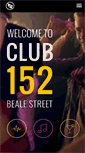 Mobile Screenshot of club152memphis.com